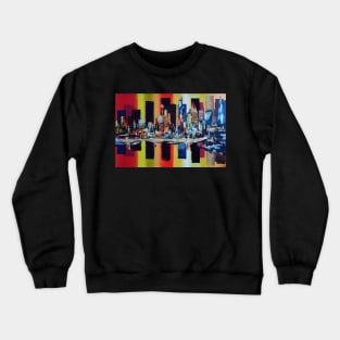 City London Skyline_4835 Crewneck Sweatshirt